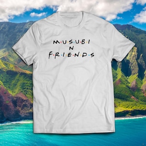 Musubi N Friends Hawaiian Weiß T-Shirt