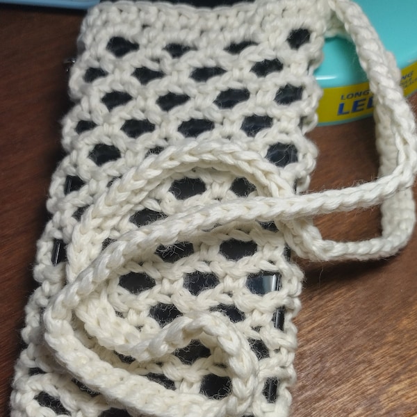 Crochet phone sling Summer-spring-For her-Birthday -phone carrier- Gifts