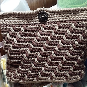 Crochet bohemian Apache tears crochet purse- Gifts