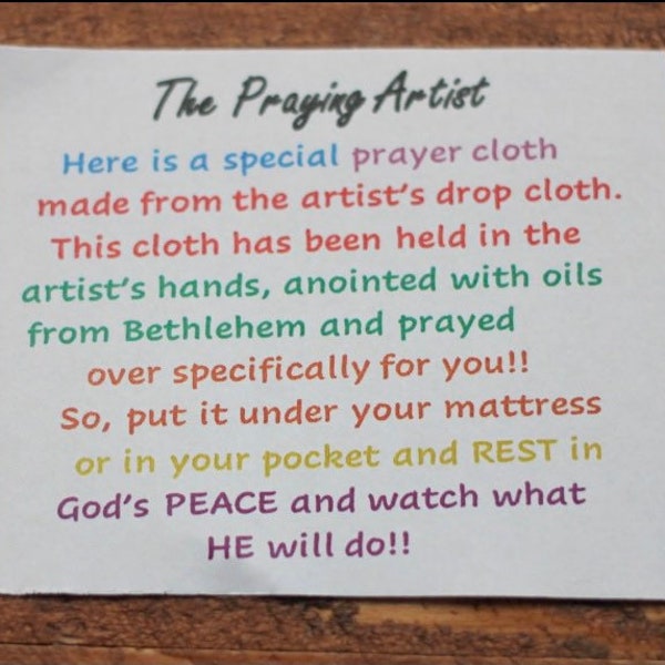Prayer Cloth Etsy