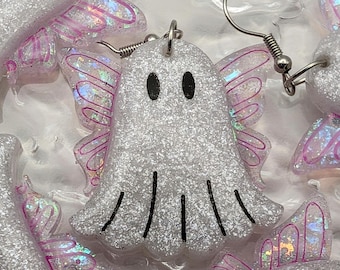 Handmade Ghost Fairies Earrings Gift