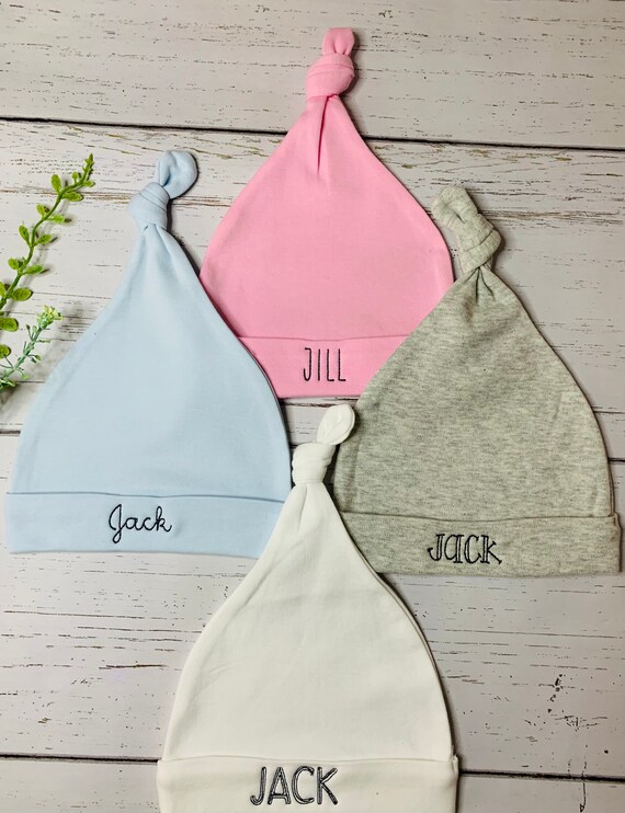 Personalized infant caps on sale