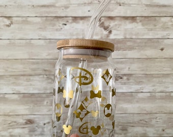 Disney Glass Cup