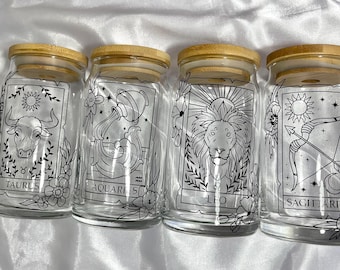 Copa de cristal del zodiaco