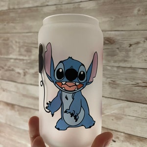 Stitch glass cup