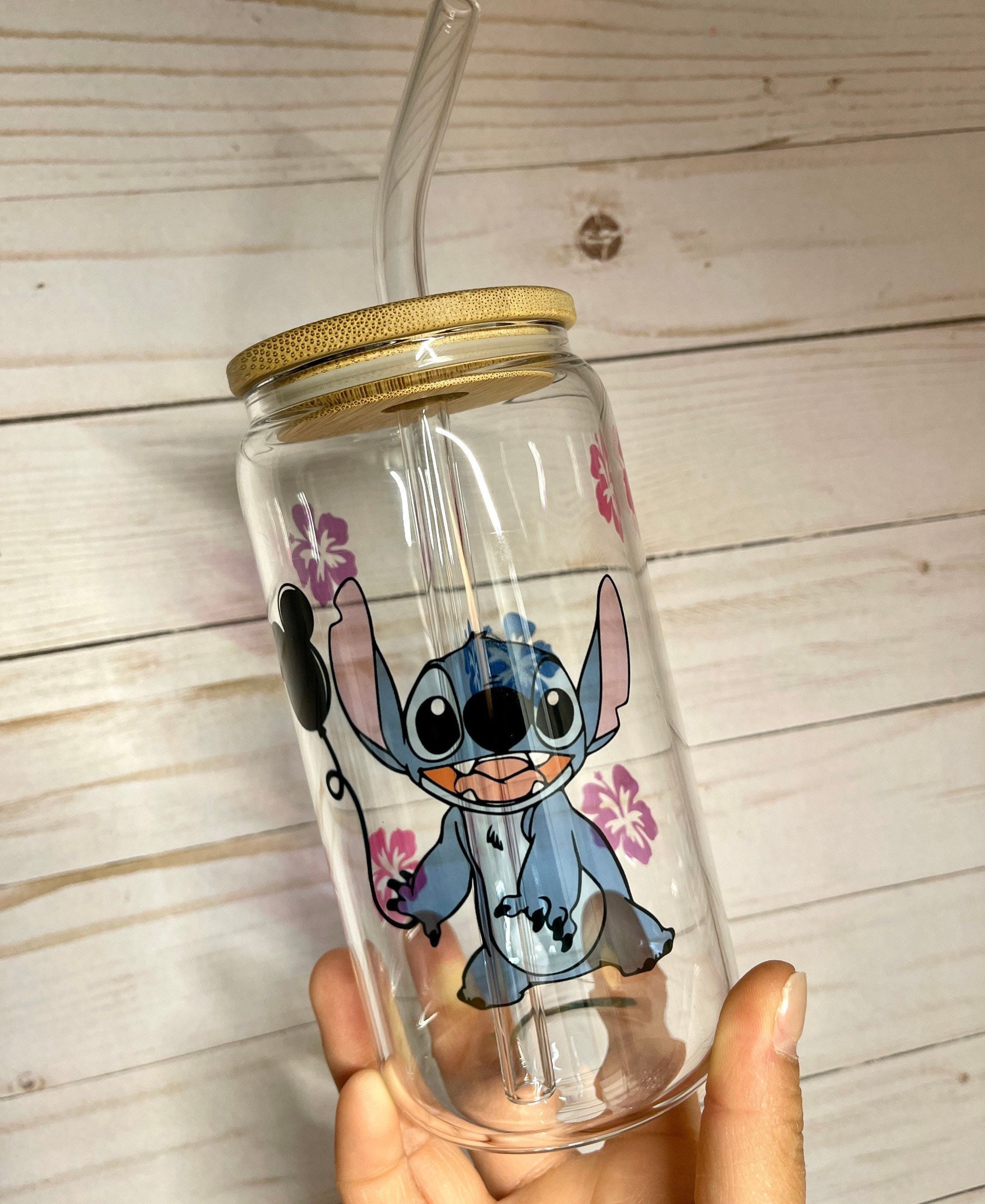 Stitch pan dulce glass cup – La Mermaid Creations