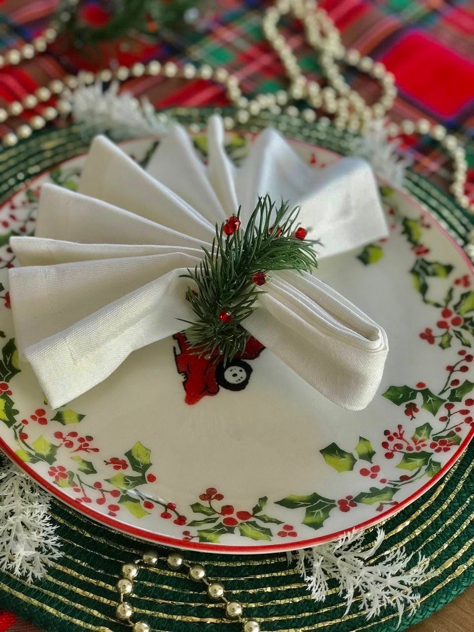 Xmas Napkin Rings Etsy Singapore
