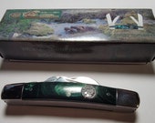 Beaver Congress 4-blade pocket knife. BVR-118GM Beaver Creek Knives