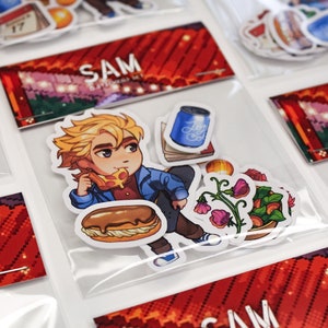 Pack d&#39;autocollants Sam | Vallée des étoiles