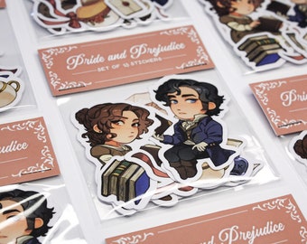 Pride and Prejudice Sticker Pack