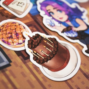 Abigail Sticker Pack | Stardew Valley - Etsy