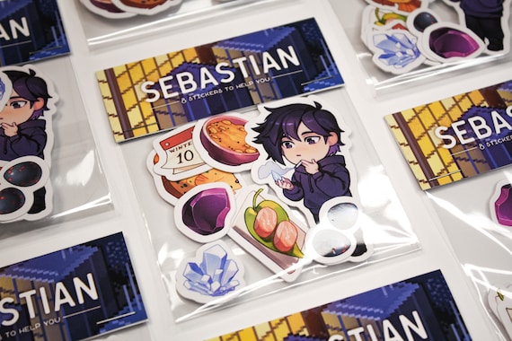 Sebastian Sticker Pack | Stardew Valley