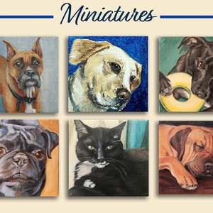 Miniature Pet Portrait