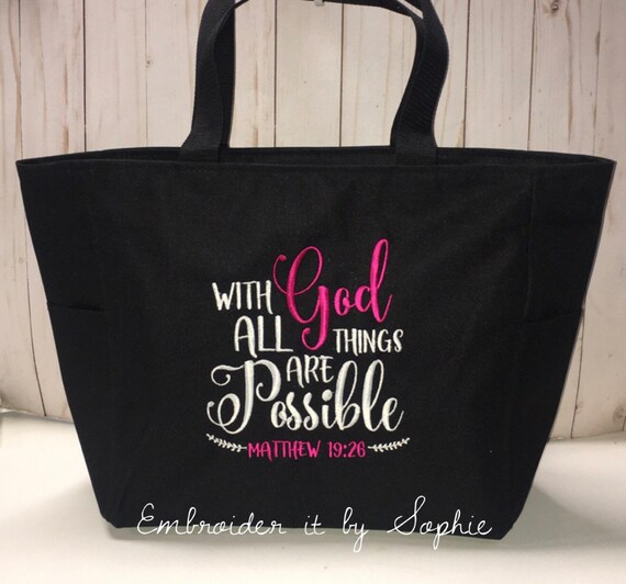 Matthew Verse Tote Bag Matthew Verse Tote Bag
