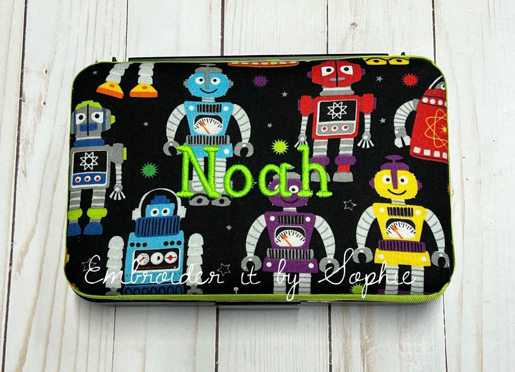 Robot Soft Pencil Case for Kids