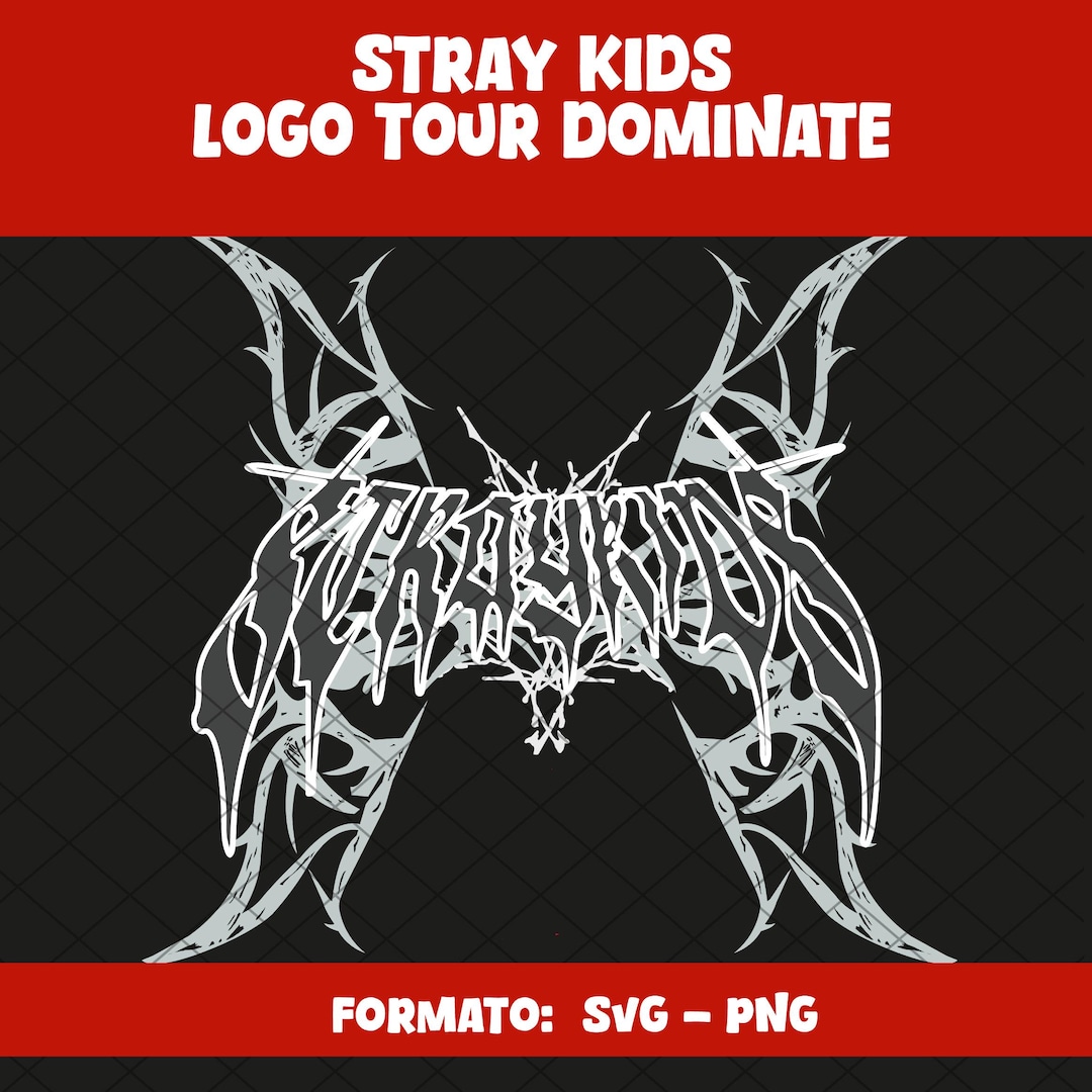 Vector Logo Tour Dominate Stray Kids - Etsy