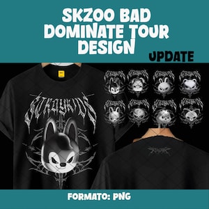 Stray Kids Dominate World Tour - Camiseta De Algodón De Manga Corta Con