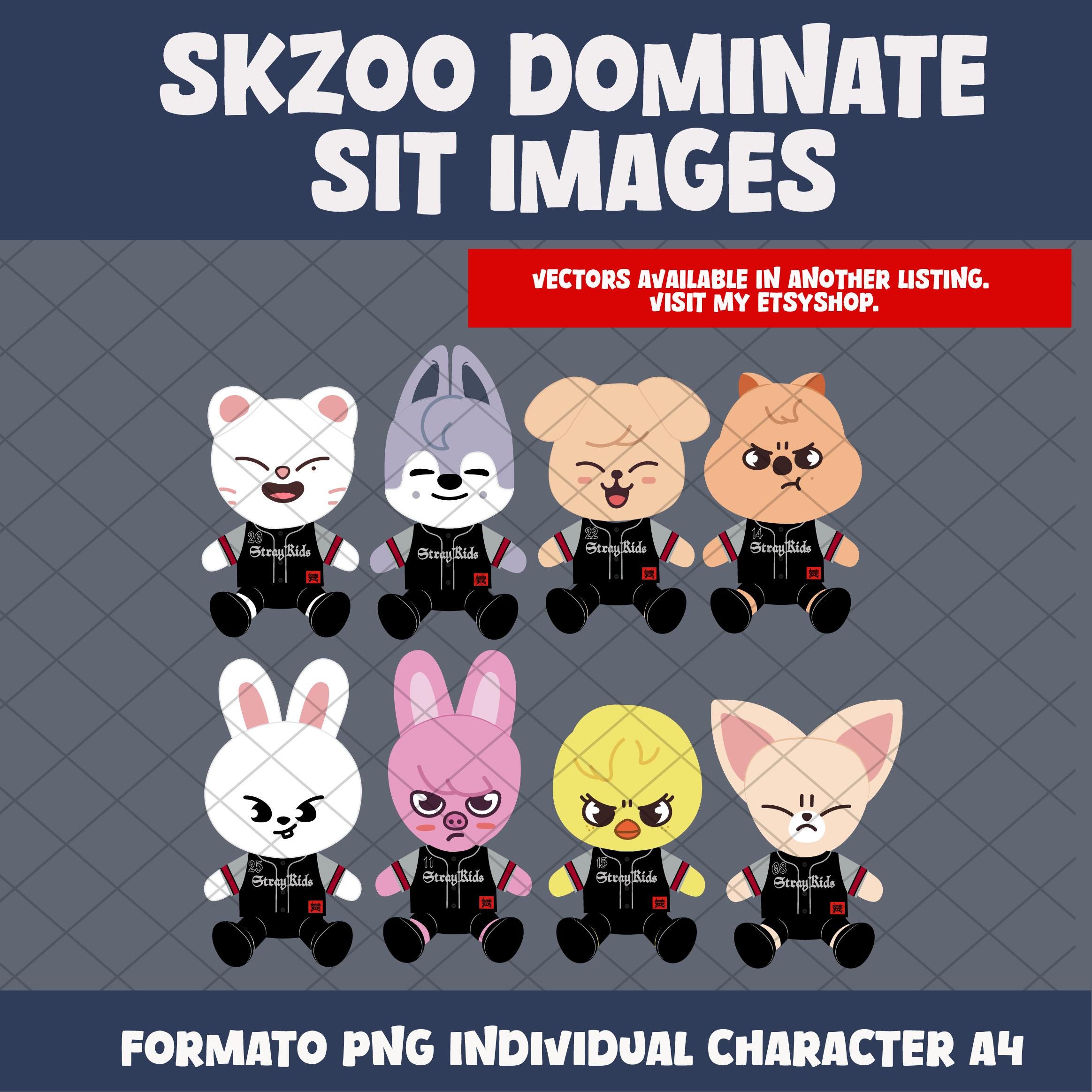 Skzoo Stray Kids Dominate Sit Design Images Png Images - Etsy