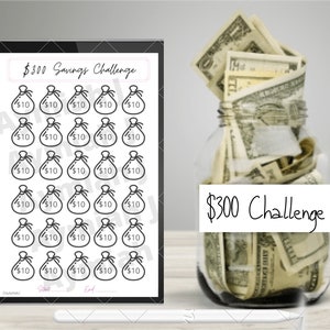 300 Dollar Savings Challenge