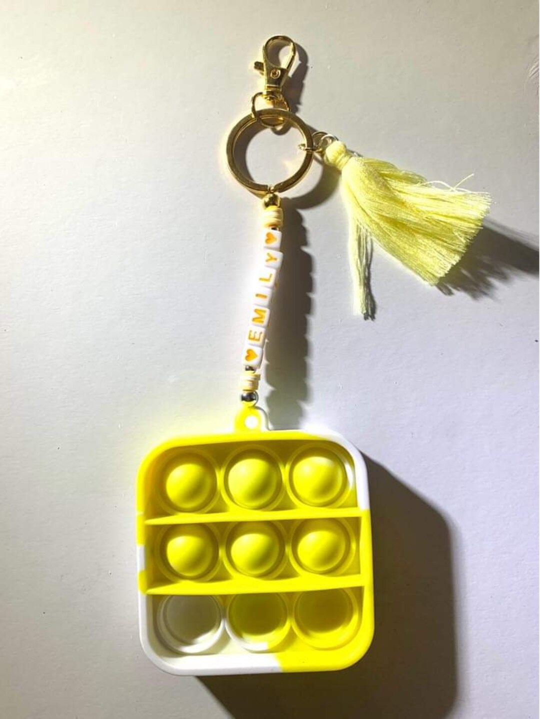 Personalized Pop It Keychainfidget Pop It Keychain Pop It Etsy Australia