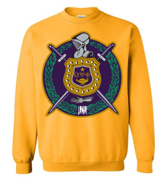 omega psi phi sweater