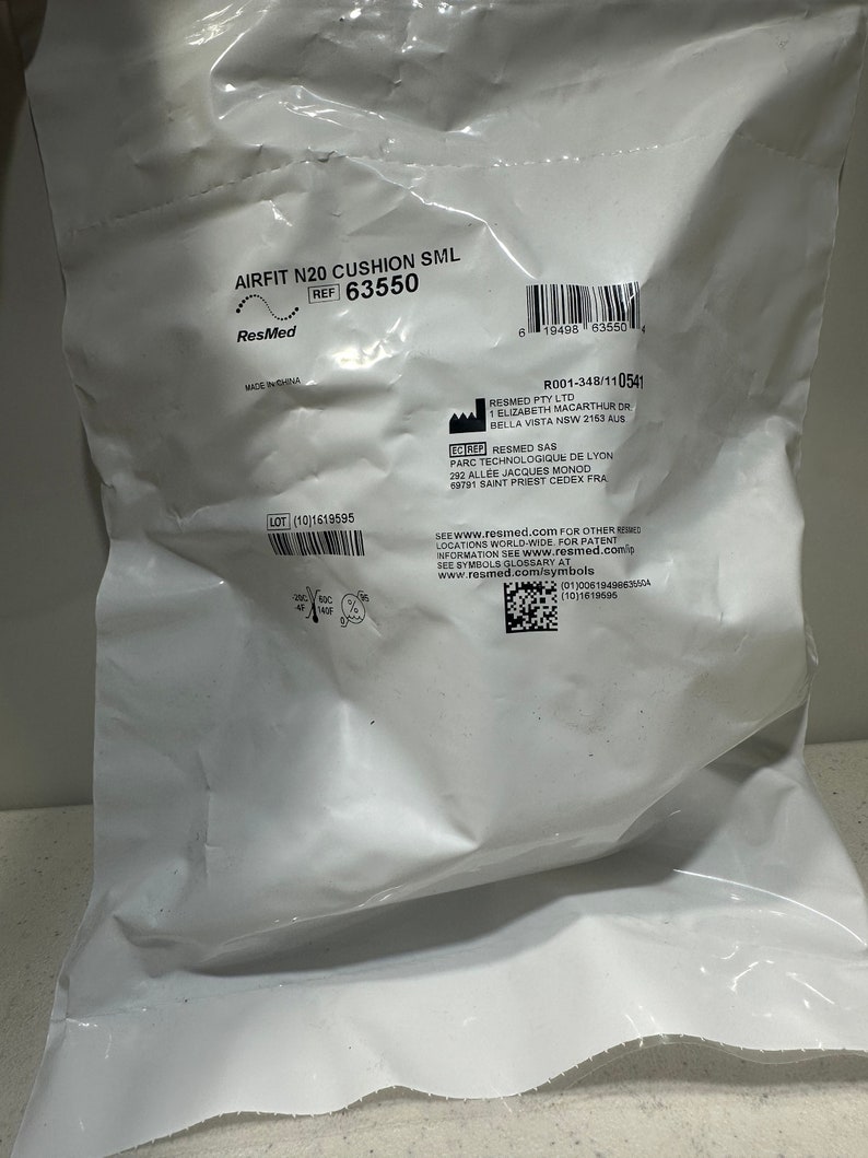 ResMed 63552 Airfit N20 Large Cushion Replacement - Foto 9