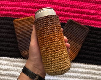 Crochet Slim Can Koozie, bevanda energetica, seltz, Alani