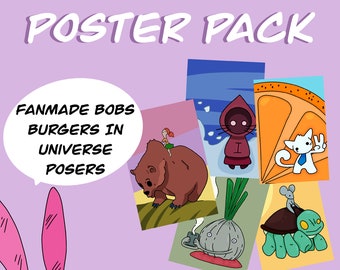 Louise’s Bedroom Poster Pack | Fanmade Bob’s Burgers In Universe Posters