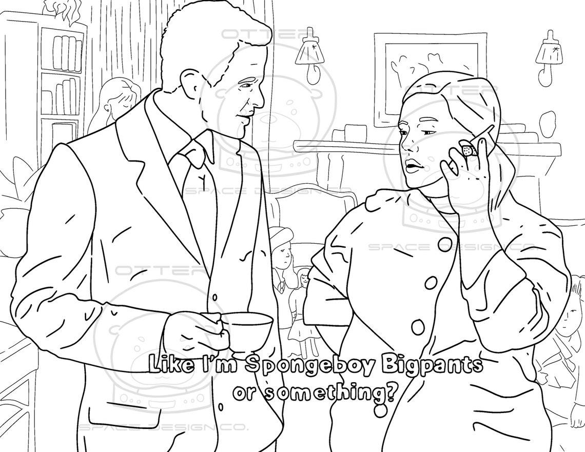 Fanmade Gilmore Girls Coloring Book - Etsy Israel