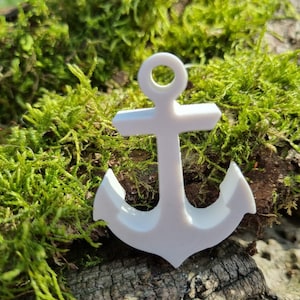 Silicone - casting mould - Mini "ANCHOR" in a set of 4