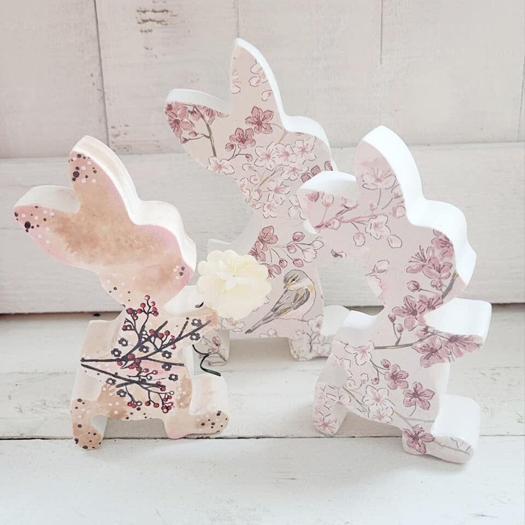 Running Rabbit Mould Silicone Mold Cute Running Bunnies/easter Bunny/easter Decoration ...