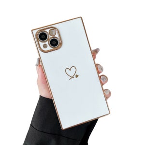  DEFRAT New Lingge Luxury Solid Color Phone Case