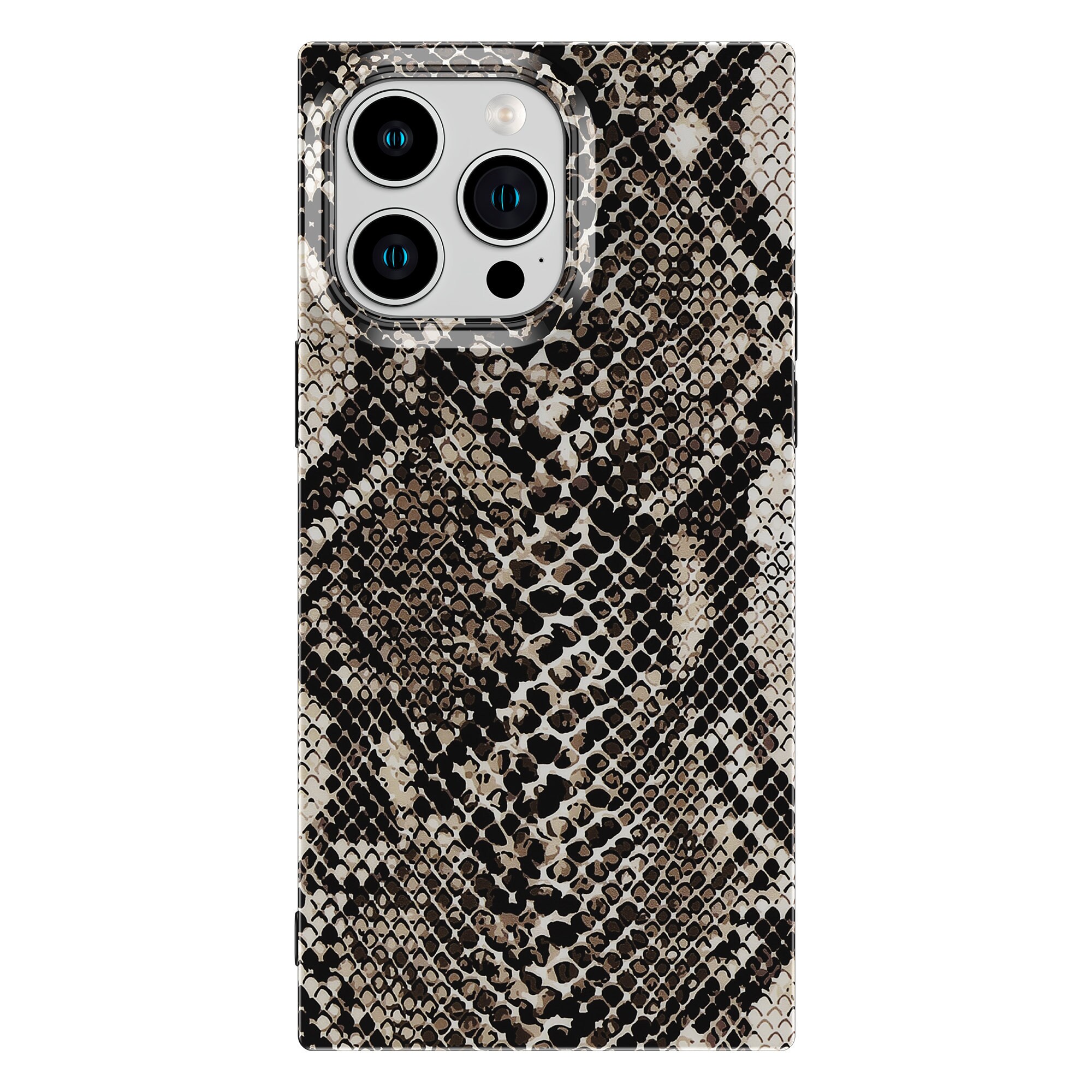 Classic Necklace Case for iPhone 13 Pro in Genuine Python