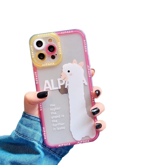 Clear Iphone 13 Pro Max Case 12 11 Colorful Cute Clear Etsy