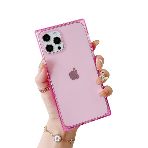 Square iPhone 13 Pro Max Case 12 11 Square Pearl Glitter 