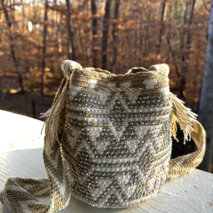 Sac Wayuu | Cristaux - Petit | LUMINEUX