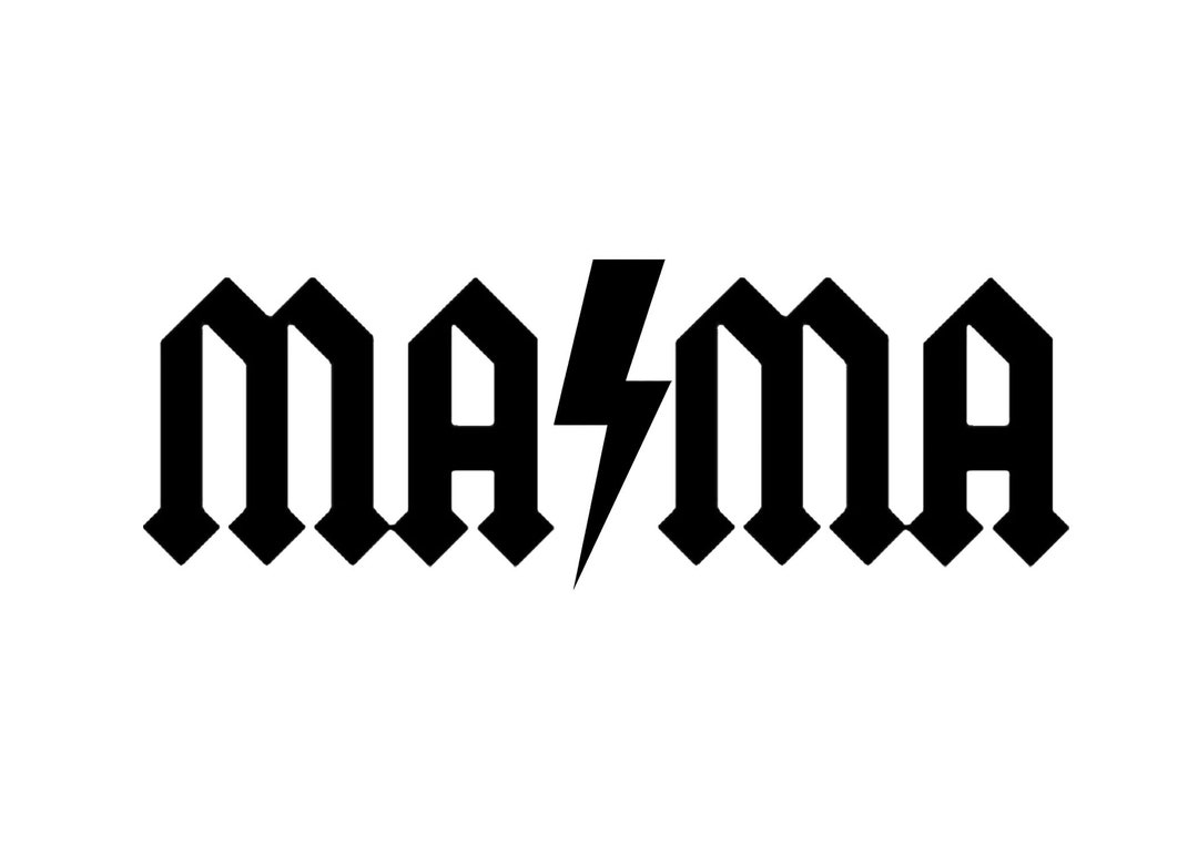 ACDC Mama SVG Mom Shirt Mother's Day Stay at Home Mom Gift for Mom ...