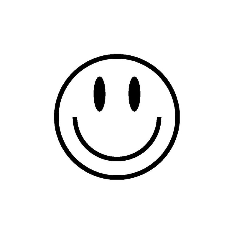 smiley face svg happy face smile cut digital file instant download image 1