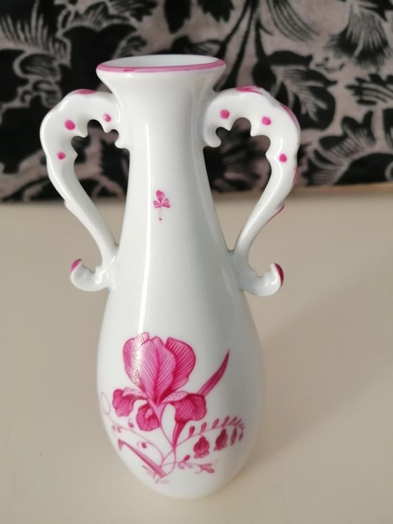 Grand Vase En Porcelaine De Limoges