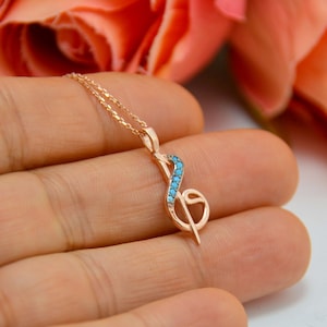 Arabic Waw Elif Necklace, Birthday Gift to Sufi Woman, Alif vav Letter Calligraphy Sufism Silver necklace, Spiritual Rumi Sofi Jewelry