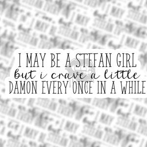 Crave for Damon Sticker