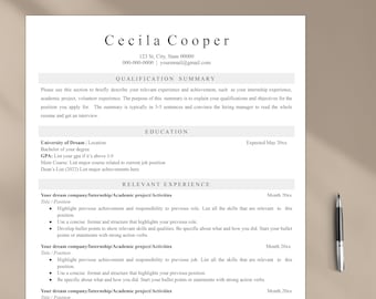 student resume template, resume college student no experience, internship resume template, limited experience resume, entry level resume