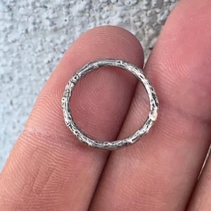 Twig Bail Large. Sterling Silver