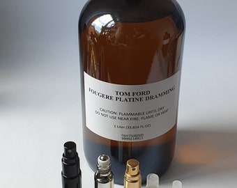 Tom Ford Fougere Platine -  decant from the original Tom Ford  dramming 1 litre bottle: 3,5,10ml (spray or dab on) 100%authentic