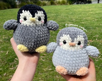 Gehäkelte Pinguine / Geschenk für Pinguin Liebhaber / Farbauswahl