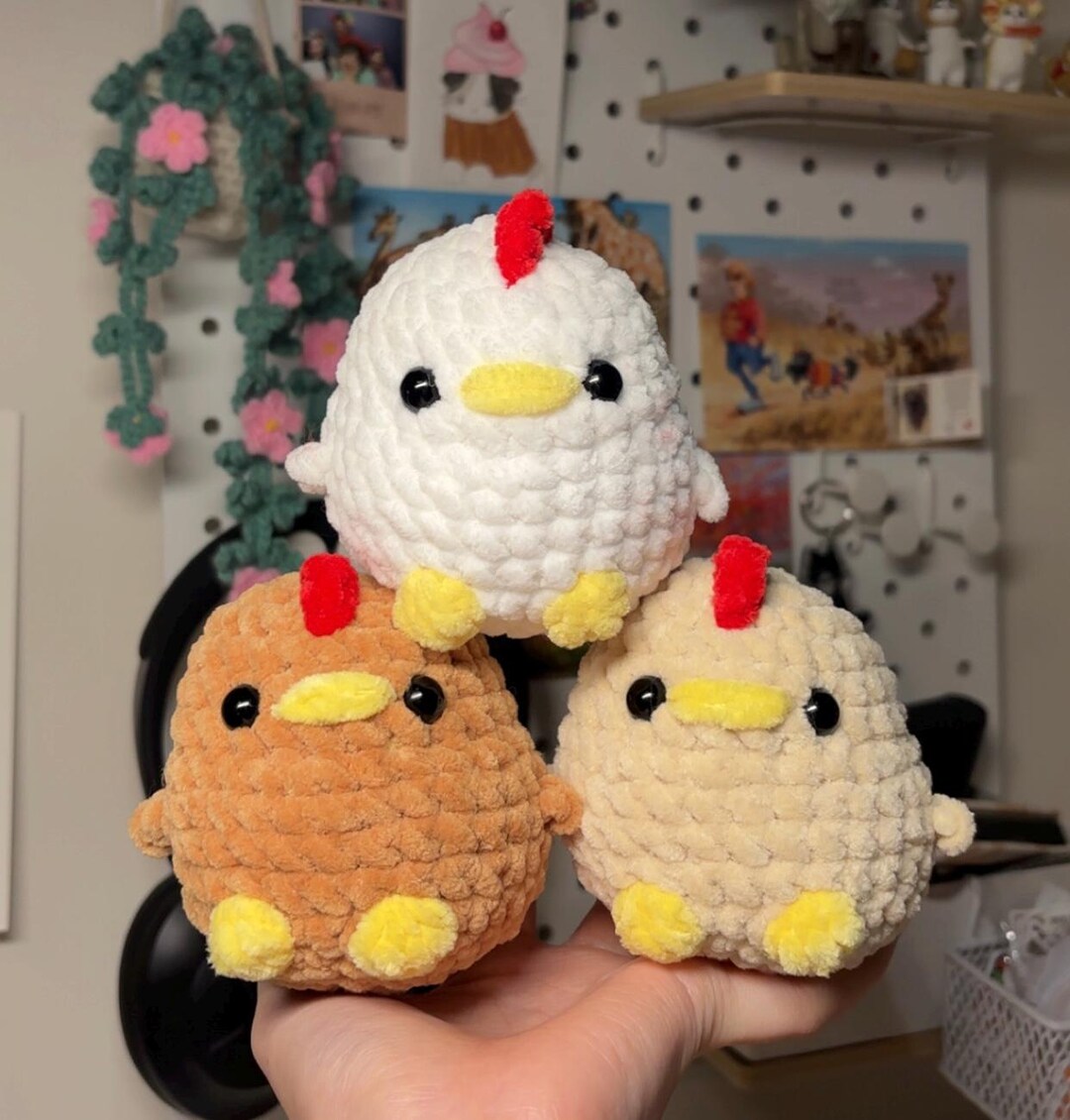 編みぐるみ ハンドメイド ひよこ 手作りかぎ針編みのひよこ：あみぐるみぬいぐるみ - Etsy 日本