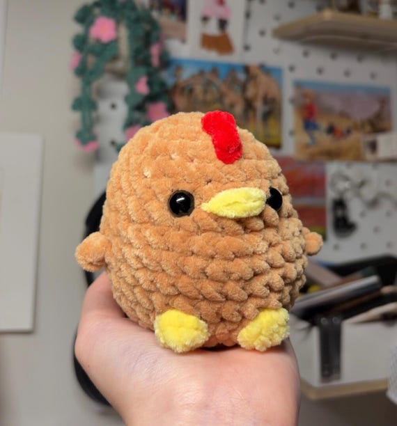手作りかぎ針編みのひよこ：あみぐるみぬいぐるみ - Etsy 日本