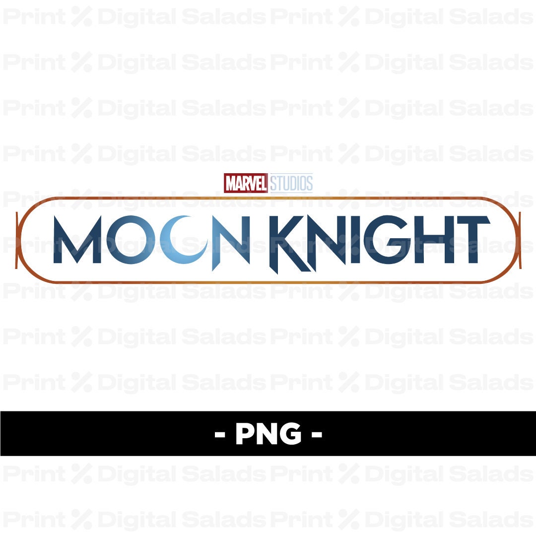 Moon Knight Vector Moon Knight LOGO PNG / Moon Knight Symbol PNG / Marvel Comics - Etsy UK