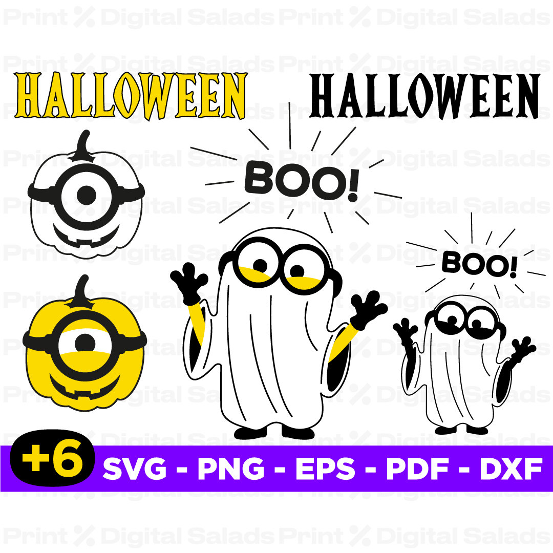 Minions Halloween Printable - Etsy