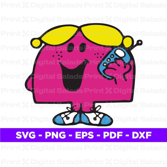 Little Miss Chatterbox SVG Little Miss Sticker PNG Little Miss - Etsy